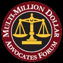 Member, Multi-Million Dollar Advocates Forum